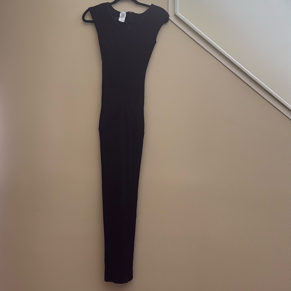 Herve Leger pleated Bandage Dress